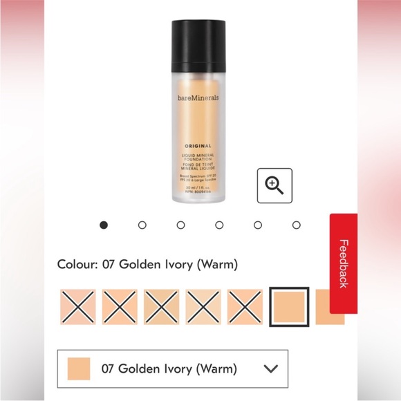Golden Ivory Bare Minerals Liquid Mineral Foundation - Picture 3 of 4